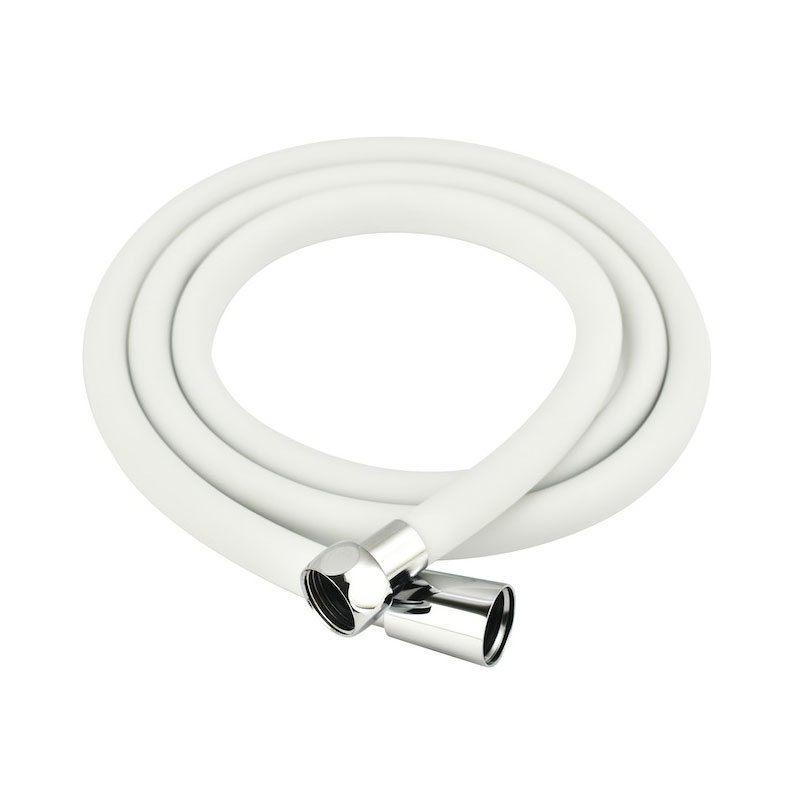 White Silicon Shower Hose