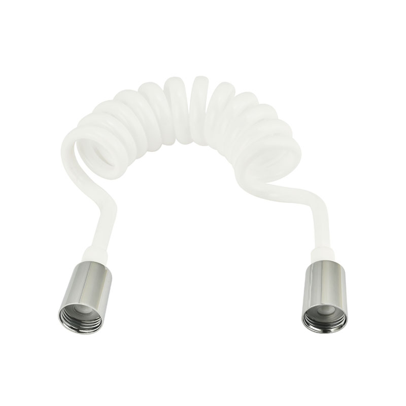 White PU Bidet Hose / Sprial Hose/Shattaf